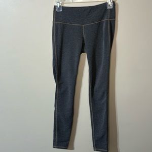 Athleta Herringbone Leggings Taupe rare ish small